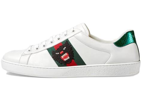 gucci 3 panther shoes|gucci ace tennis shoes.